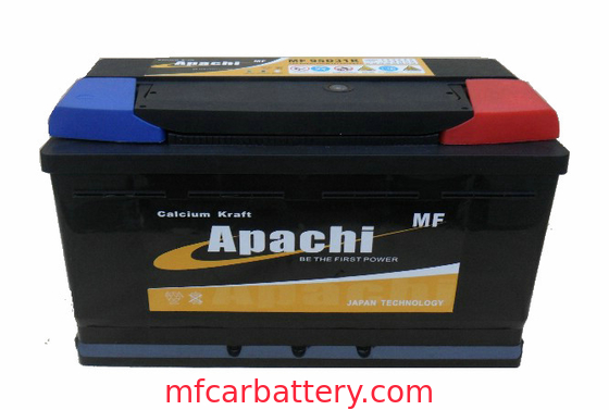 100 de Autobatterij van AH MF60038, 12V Auto Vrij Batterijonderhoud